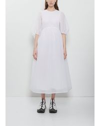Cecilie Bahnsen - Darmen Matelassé Dress - Lyst