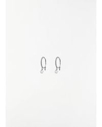 Raphaele Canot - Set Free Diamond Mini Hoops - Lyst