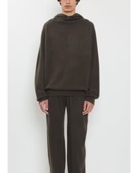 Frenckenberger - Hooded Cashmere Sweater Mono - Lyst