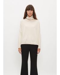Dusan - T-neck Chunky Sweater - Lyst