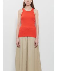 Meta Campania Collective - Francis Cotton Ribbed Tank Top - Lyst