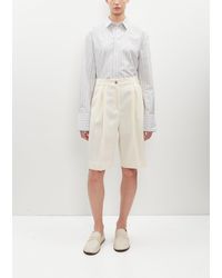 La Collection - Frankie Wool Shorts - Lyst
