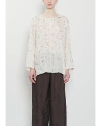 Dosa - Temple Blessings Silk Tunisian Top - Lyst