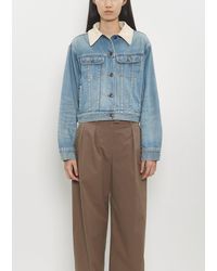The Row - Joras Cotton Denim Jacket - Lyst