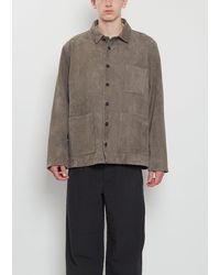 Bergfabel Men - Hugo Suede Jacket - Lyst