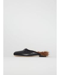 Simone Rocha - Faux Fur Lined Pointe Mule - Lyst