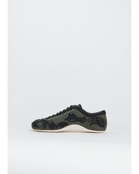 Dries Van Noten - Embroidered Lace-up Trainer - Lyst