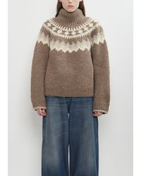 6397 - Wool Sedona Hand Knit Sweater - Lyst