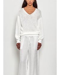 Comoli - Cotton Knit Relaxed Top - Lyst