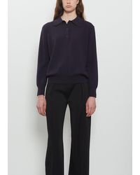 High Sport - Sid Wool Cotton Knit Polo - Lyst