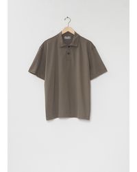 Margaret Howell - Short Sleeve Cotton Polo - Lyst