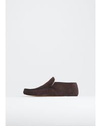 The Row - Leo Suede Loafer - Lyst