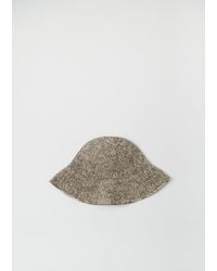 Lauren Manoogian - Crochet Cotton Linen Brim Hat - Lyst