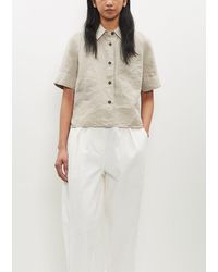 Margaret Howell - Cuff Small Linen Shirt - Lyst