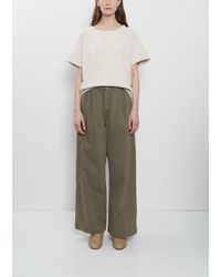 Lauren Manoogian - Washed Cotton Trouser - Lyst
