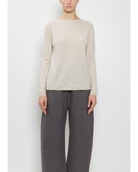 Apuntob - Silk Cashmere Crewneck Sweater - Lyst