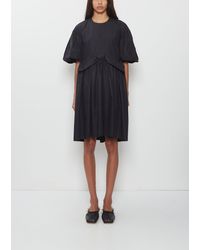 Simone Rocha - Mini Puff Sleeve Bow Dress - Lyst