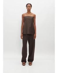 La Collection - Suzanne Wool & Silk Top - Lyst