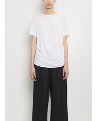 Lauren Manoogian - Pima Cotton Drape Tee - Lyst