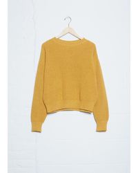 Baserange Mea Fitted Pullover - Yellow