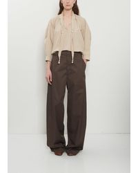 Lemaire - Large Cotton Chino - Lyst