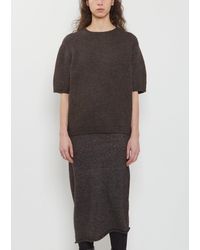 Lauren Manoogian - Loft Alpaca Cotton Crewneck Top - Lyst