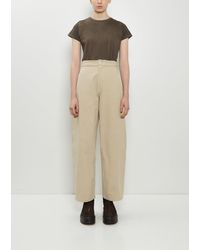 Lauren Manoogian - Cotton Canvas Pants - Lyst