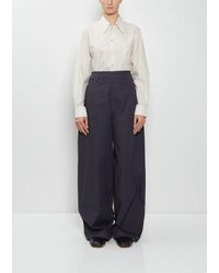 Lemaire - Large Cotton Chino - Lyst