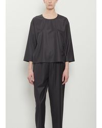 Dusan - Wool Suit Pocket T-shirt - Lyst