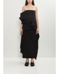 Issey Miyake - Washi Paper Collapsing Sculpture Skirt - Lyst