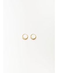 Sophie Buhai - Gold Small Sigrid Hoops - Lyst