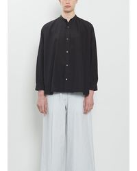 Arts & Science - Band Collar Simple Cotton Shirt - Lyst