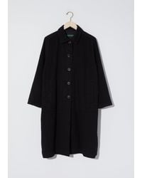 Casey Casey Cashmere Belge Coat - Black