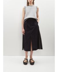 Sacai - Pinstripe A-line Skirt - Lyst