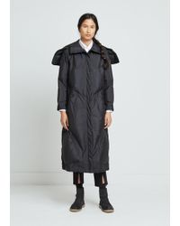 Issey Miyake Platinum Down Coat - Black