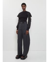 Sacai - Wide Suiting Pants - Lyst