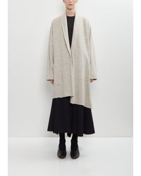 Y's Yohji Yamamoto - Wool Cotton Out Pocket Gown - Lyst