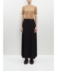 Totême - Pleated Wrap Skirt - Lyst