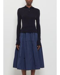 Cecilie Bahnsen - Belma Merino Wool Hoodie Sweater - Lyst