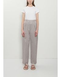 Dries Van Noten - Partan Cotton Silk Pants - Lyst