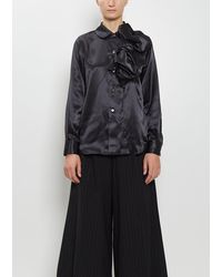 Comme des Garçons - Bow Detail Blouse - Lyst