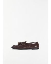 The Row - Men's Polished Leather Loafer - Lyst