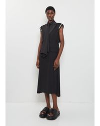 Sacai - Suiting Vest Dress - Lyst