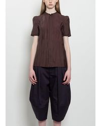 Lemaire - Creased Fitted Shirt - Lyst