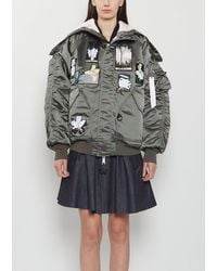 Cecilie Bahnsen - X Alpha Industries N-2b Patch Jacket - Lyst