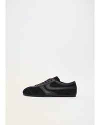 Dries Van Noten - Suede Leather Trainer - Lyst