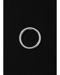 Sophie Buhai - Silver Classic Circle Bangle - Lyst