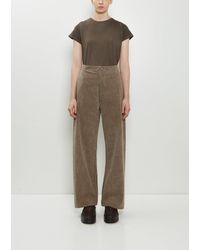 Lauren Manoogian - Cotton Canvas Gallery Pants - Lyst