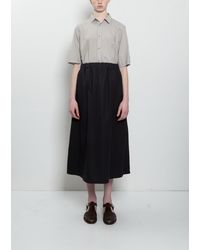Labo.art - Vetro Clara Poplin Skirt - Lyst