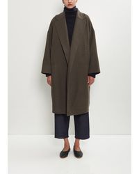 Dusan - Double Face Felted Wool Oversized Coat - Lyst